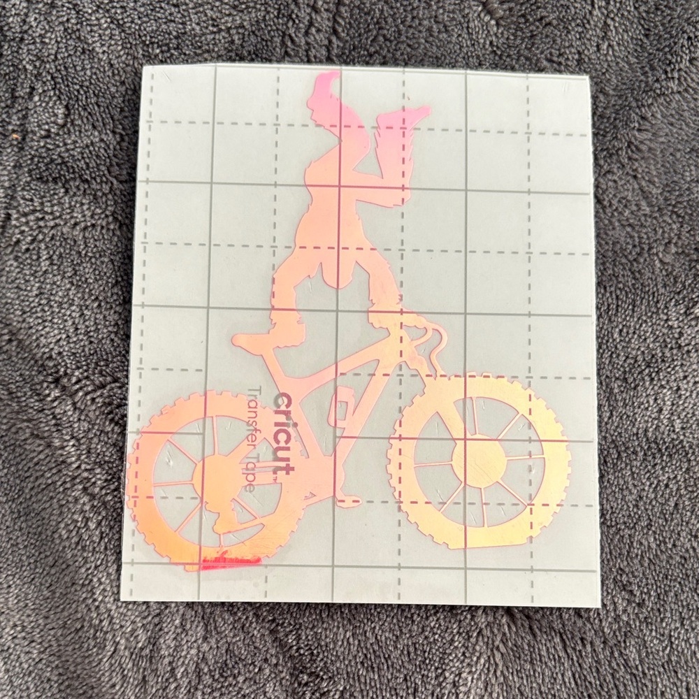 Orange Bicycle Design - Picture 2 of 2